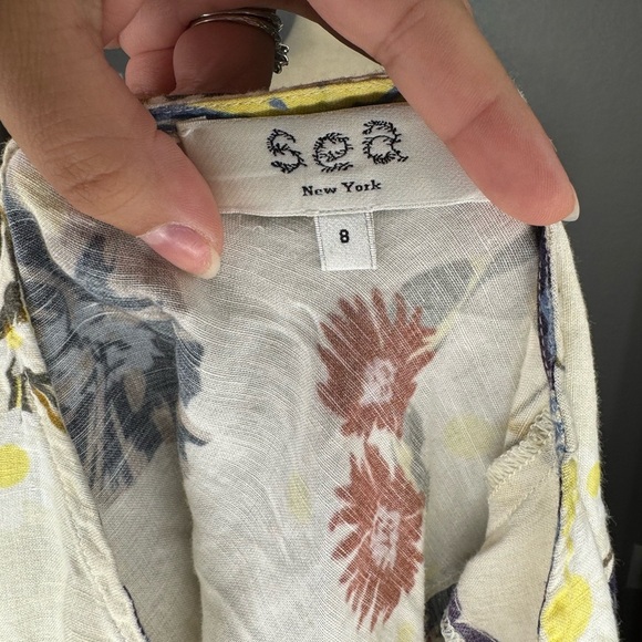 Floral Print Women's Top - Picture 4 of 5